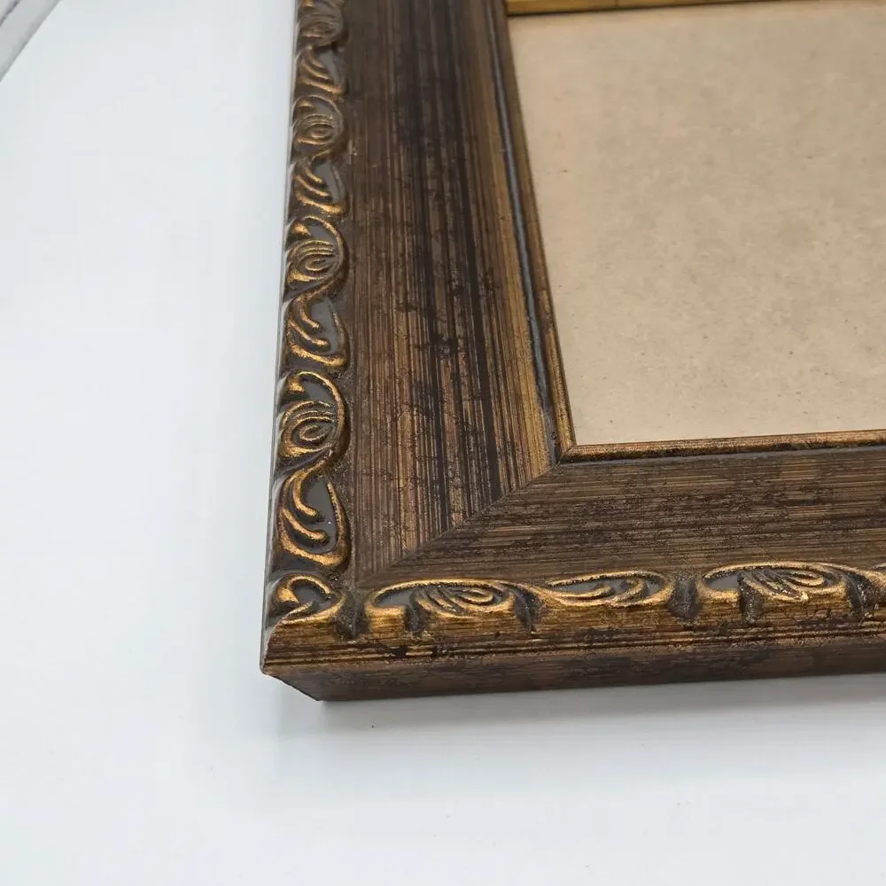Vintage Ornate Gilt Wood Frame 14x12x1.5